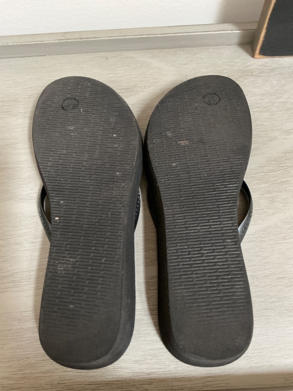Havaianas flip flop 39/40 black - Picture 2 of 3